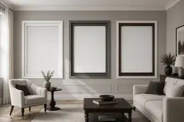 Three-window thumbnail of coordinated made-to-measure blackout shades